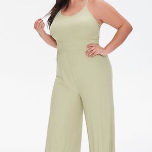 Crisscross cami jumpsuit
